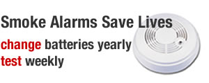 smoke alarms save lives